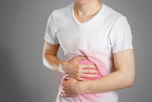 Dolor abdominal con amebiasis