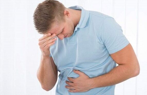 Espasmos en el abdomen con ascaridosis